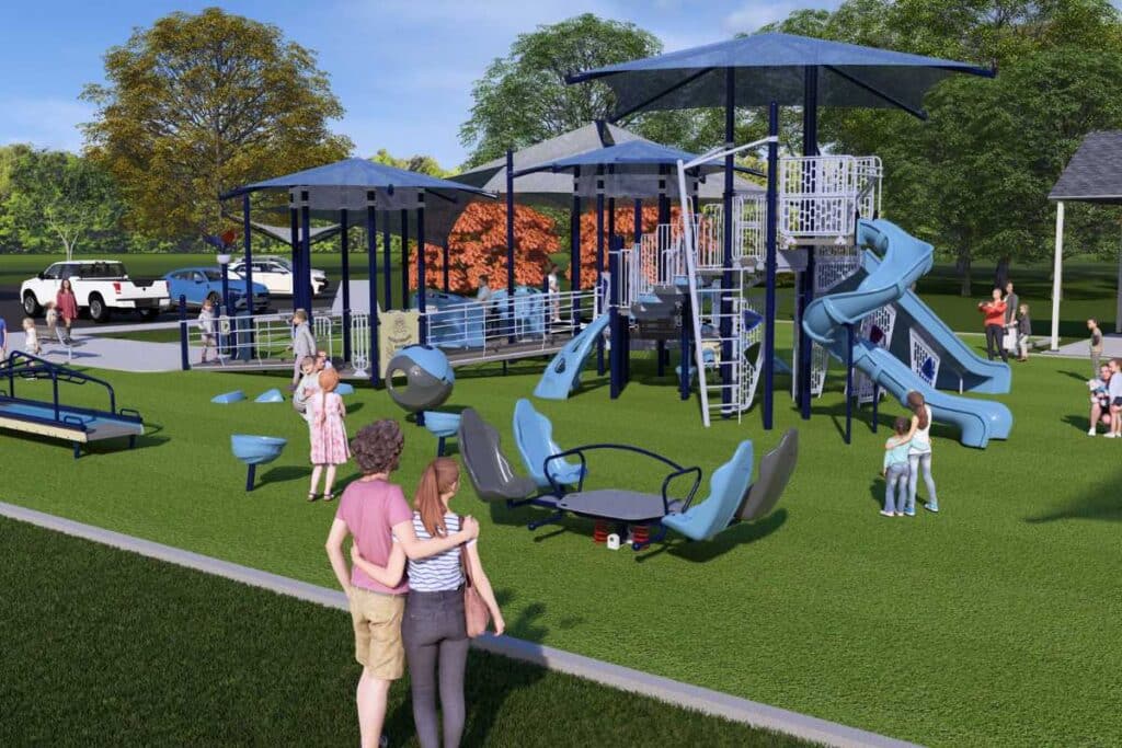 Park of Heroes Playground - Rendering - Harahan, Louisiana - 2