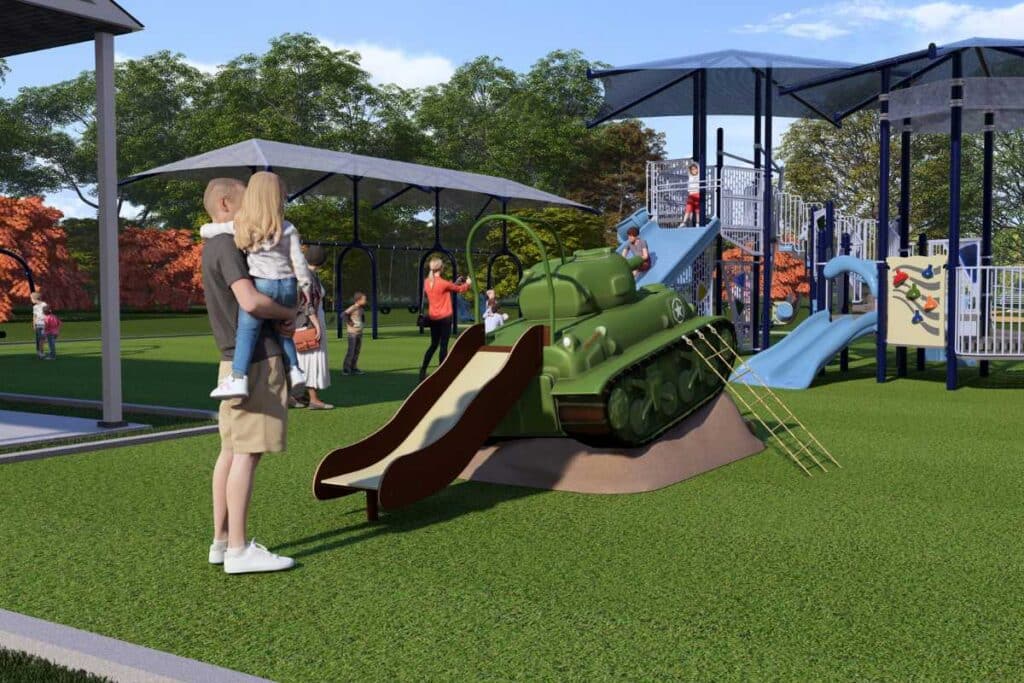 Park of Heroes Playground - Rendering - Harahan, Louisiana - 3