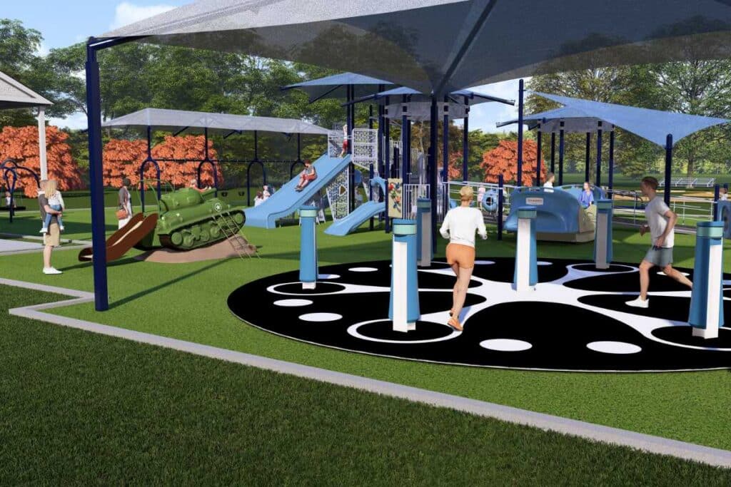 Park of Heroes Playground - Rendering - Harahan, Louisiana - 4
