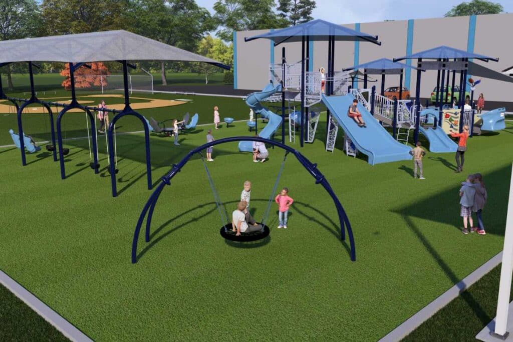 Park of Heroes Playground - Rendering - Harahan, Louisiana - 6