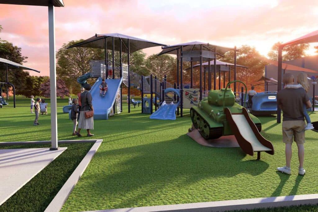 Park of Heroes Playground - Rendering - Harahan, Louisiana - 8